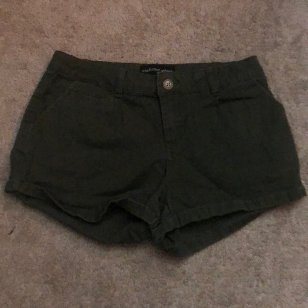 Green Hiking Shorts